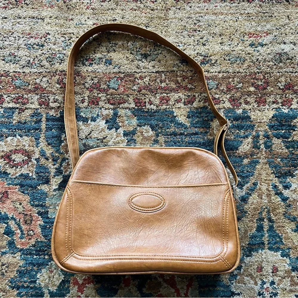 Vintage Samsonite Scandia Carry On Travel Overnight Bag Adjustable Strap